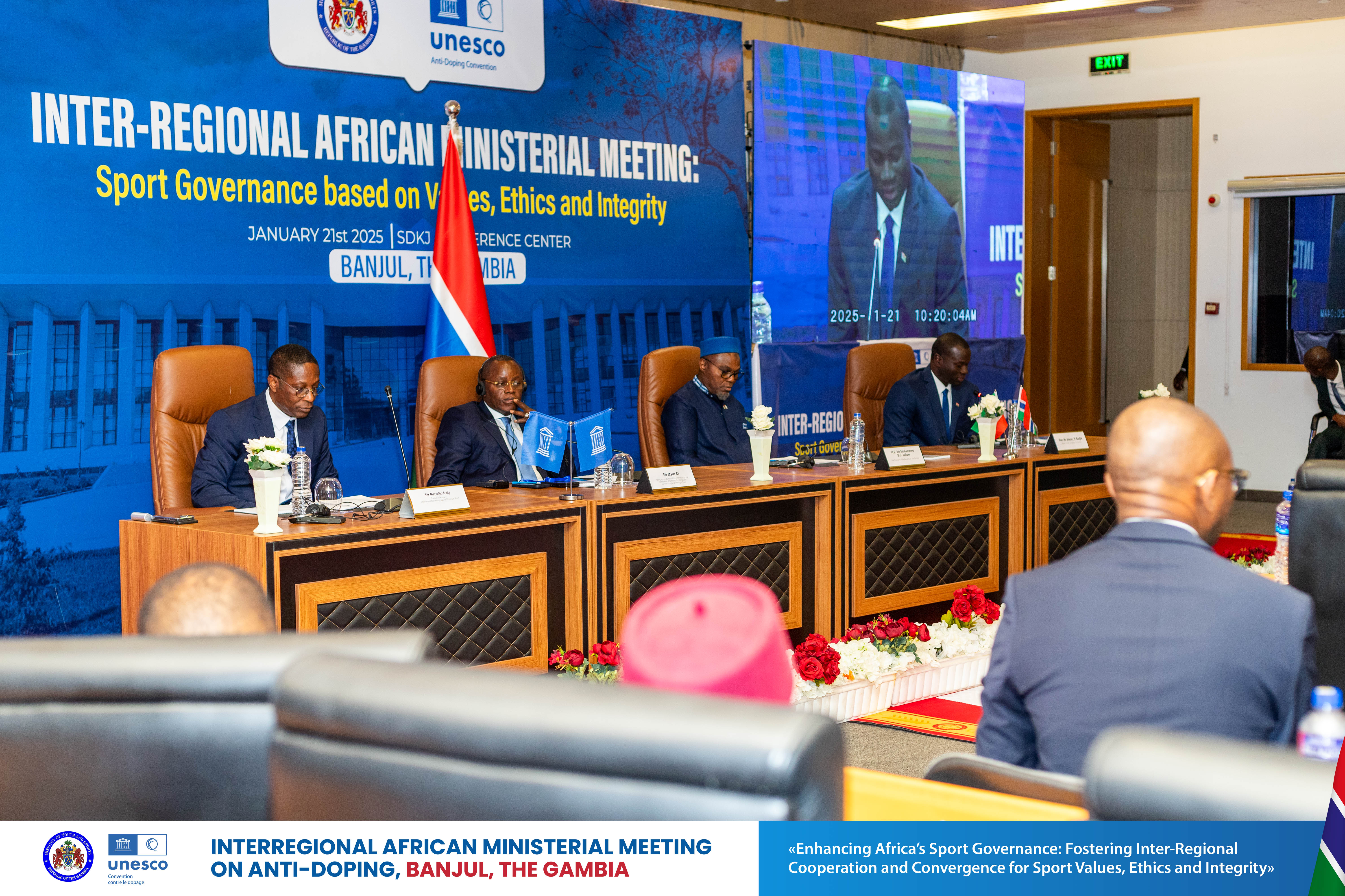 Inter-Ministerial Meeting on Anti-Doping (Gambia)